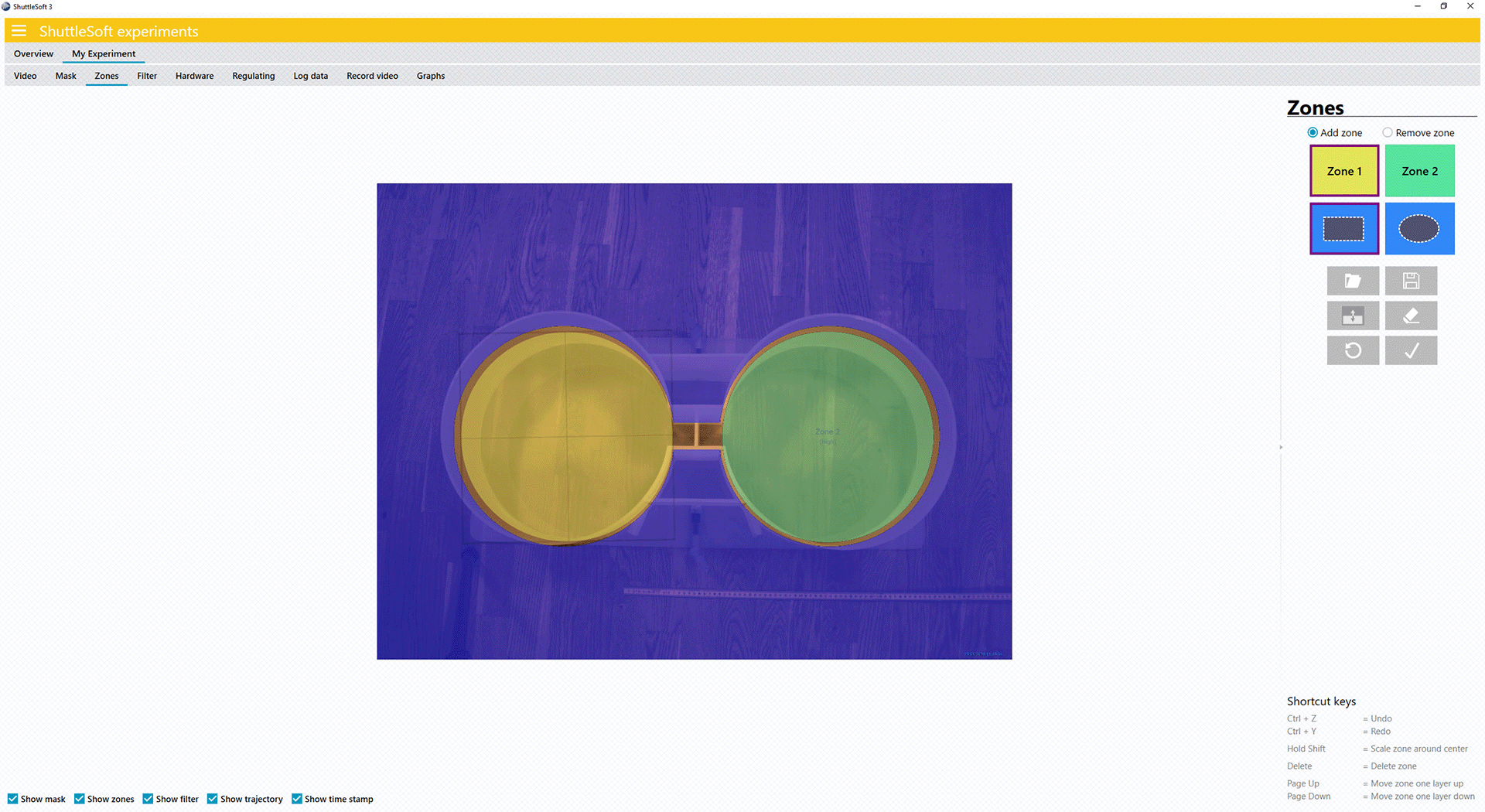 Shuttlesoft 3 Live Experiment Zone LOW